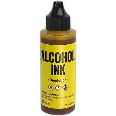 Tim Holtz Alcohol Ink 2oz, Dandelion