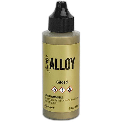 Tim Holtz Alloys Alcohol Ink 2oz, Gilded