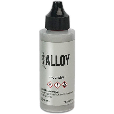 Tim Holtz Alloys Alcohol Ink 2oz, Foundry