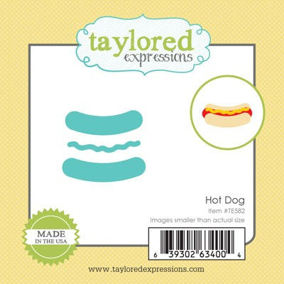 Taylored Expressions, Little Bits - Hot Dog, Thinlits Dies - Scrapbooking Fairies