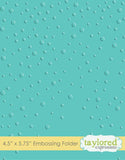 Taylored Expressions, Snowfall, Embossing Folder - Scrapbooking Fairies