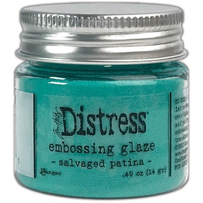 Tim Holtz Distress Embossing Glaze, Salvaged Patina