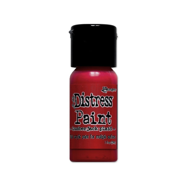 Tim Holtz Distress, Distress Flip Top Paint, Lumberjack Plain (1 oz.)