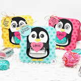 Taylored Expressions, Clear Stamp & Die Combo, Penguin Hugs
