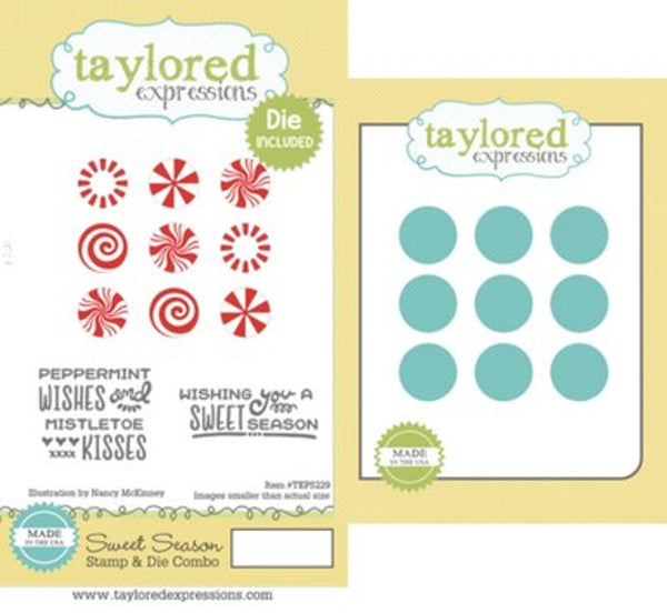 Taylored Expressions, Stamps & Die Combo, Sweet Season