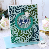 Taylored Expressions, 6"X6" Designer Stencil, Flickering