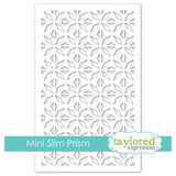 Taylored Expressions, Mini Slim Designer Stencil, Prism (3.75" x 6.25")