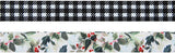 Tim Holtz Idea-Ology Fabric Tape .75"X3yd 2/Pkg, Christmas