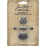 Tim Holtz Idea-Ology Mini Metal Hardware Pulls 3/Pkg