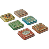 Tim Holtz Idea-Ology, Tin Tops, 6/Pkg (TH94128)