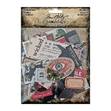Tim Holtz Idea-Ology Ephemera Pack 93/Pkg, Halloween