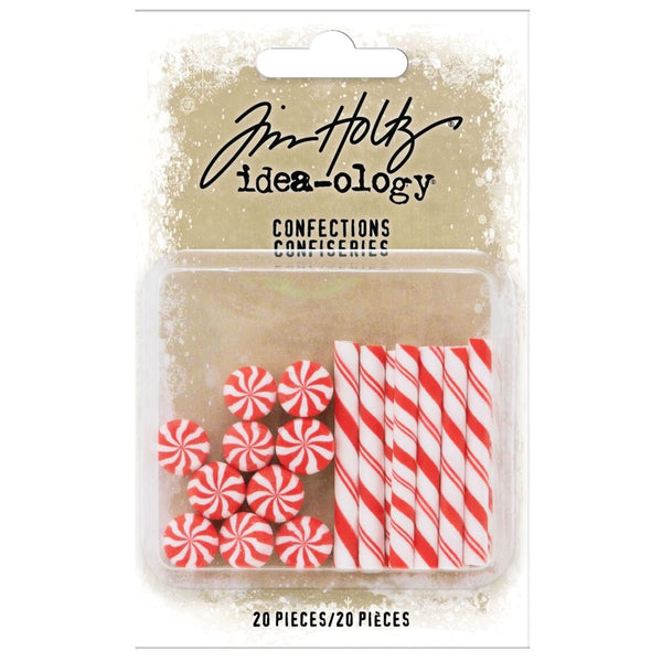 Tim Holtz Idea-Ology, Confections, 20/Pkg, Christmas (TH94210)