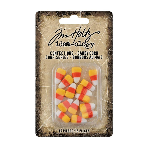 Tim Holtz Idea-Ology Confections 15/Pkg, Candy Corn