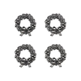 Tim Holtz Idea-Ology Metal Adornments 4/Pkg, Christmas (TH94300)