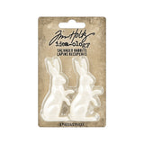 Tim Holtz Idea-Ology, Salvaged Rabbits/2/Pkg (TH94303)