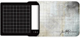 Tim Holtz, Travel Glass Media Mat, 10.25"X15.5", Black with Protective Carry Sleeve (for Right-Handed) (2633EUS)