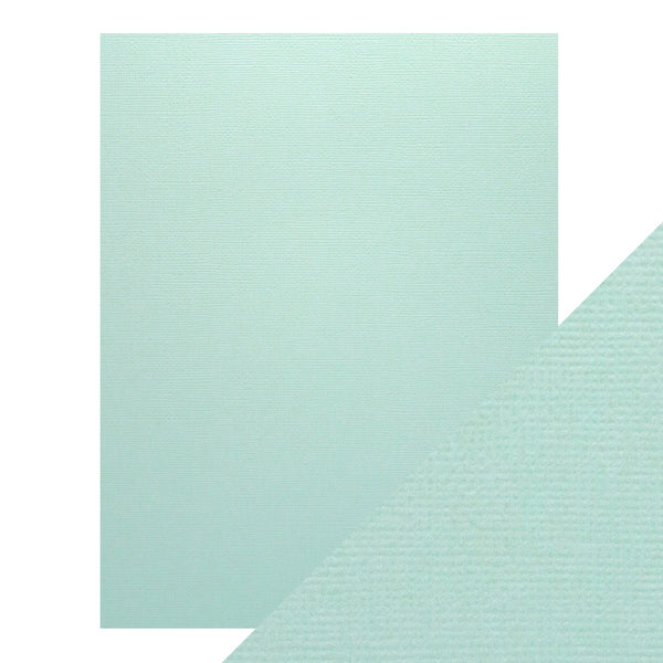 Tonic Studios, Craft Perfect Weave Textured Classic Card 8.5"X11", Arctic Blue (Sold per sheet)