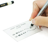 Tombow MONO Drawing Pencils 6/Pkg & Eraser Set, 2H, HB, B, 2B, 4B & 6B