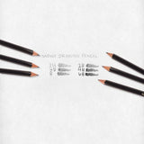 Tombow MONO Drawing Pencils 6/Pkg & Eraser Set, 2H, HB, B, 2B, 4B & 6B