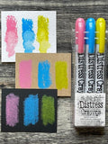 Tim Holtz Distress Crayon Pearl Set, Holiday Set #2