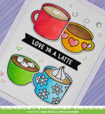 Lawn Fawn, Thanks A Latte, Clear Stamps & Dies Combo