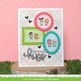 Lawn Fawn Clear Stamps & Dies Combo, Tiny Friends (LF2506 & LF2507)