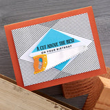 Spellbinders Stamp & Die Set by Nancy McCabe, A Cut Above The Rest Sentiments (SDS-180)
