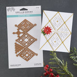 Spellbinders Etched Dies, Kaleidoscope Argyle (S4-1128)