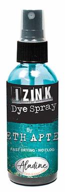 IZINK Dye Spray Seth Apter, Turquoise (Fast Drying, No Clog)