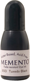 Memento Dye Ink Refill 0.5oz, Tuxedo Black