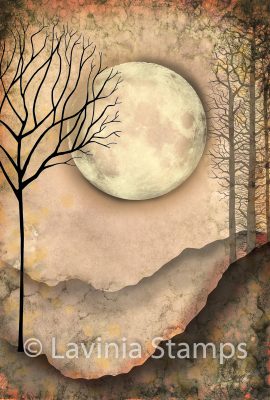 Lavinia Stamps, Scene-Scapes, 6x6 Matte Card, Unforgotten