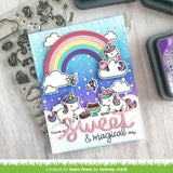 Lawn Cuts Custom Craft Die, Stitched Rainbow