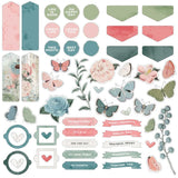 49 And Market, Vintage Artistry Tranquility Chipboard Set (VAT-39753)