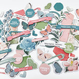 49 And Market, Vintage Artistry Tranquility Chipboard Set (VAT-39753)