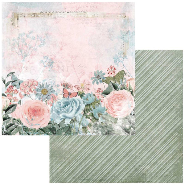Vintage Artistry Tranquility Double-Sided Cardstock 12"X12", The Undisturbed View