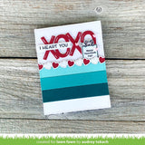 Lawn Cuts Custom Craft Die, Valentine Hearts Border (LF2736)