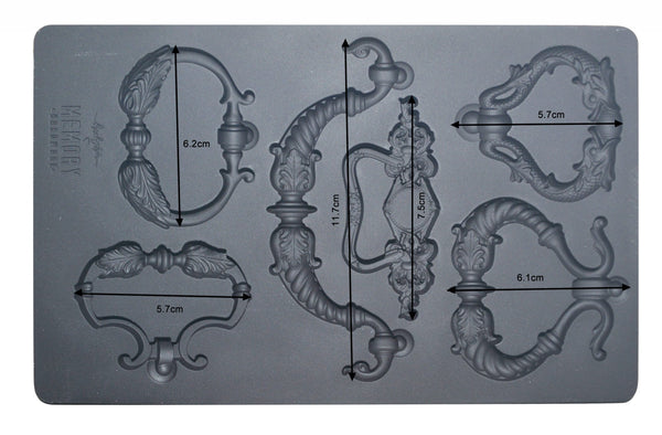 Prima Marketing Re-Design Mould 5"X8"X8mm, Vincennes Hardware