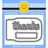Sunny Studio, Vintage Jar, Stamps & Dies Combo