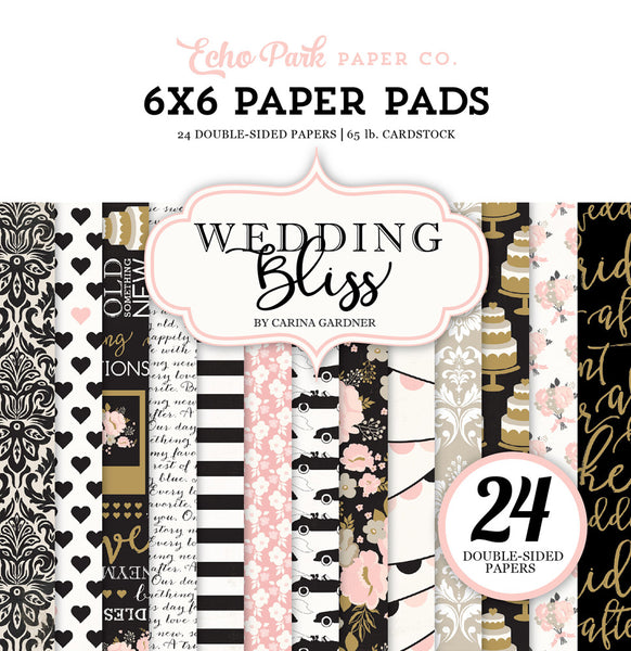 Echo Park, Wedding Bliss 6x6 Paper Pad - Scrapbooking Fairies