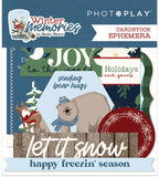 PhotoPlay, Winter Memories, Ephemera Cardstock Die-Cuts