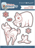 PhotoPlay Photopolymer Stamp & Etched Die Combo, Winter Memories