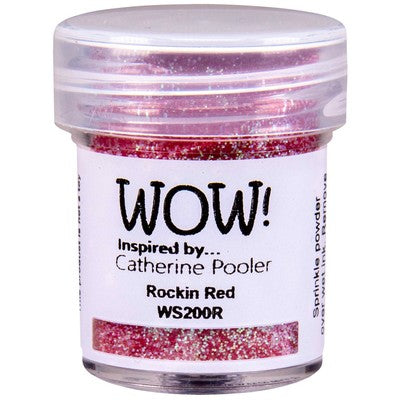 WOW! Embossing Powder 15ml, Rockin Red, Inspired by Catherine Pooler