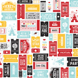 Echo Park Paper, Wish Upon A Star, Double-Sided Cardstock 12"X12", Tickets