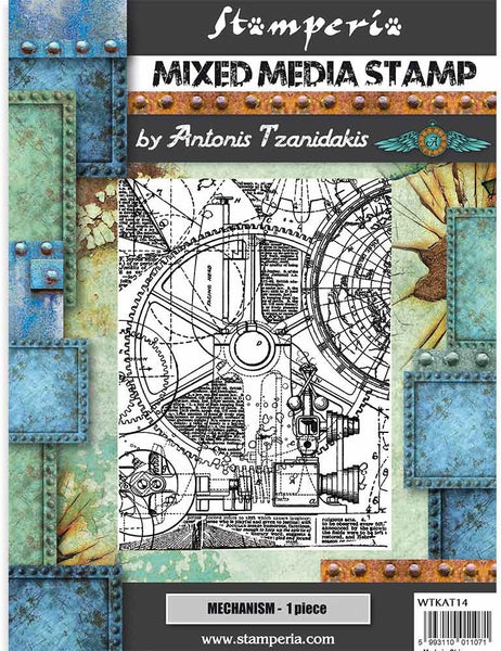 Stamperia Cling Stamp 5.90"X7.87",  Sir Vagabond, Mechanism