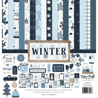 Echo Park Collection Kit 12"X12", Winter