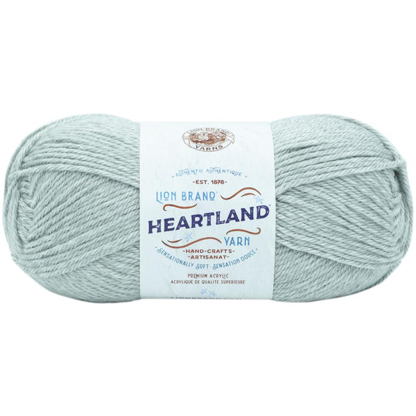 Lion Brand Heartland Yarn, White Sand (Premium Acrylic)