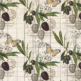 FabScraps, 12"x12" Double-sided Paper, Mother Earth, Wild Olives