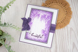Crafter's Companion, Nature's Garden 3D Embossing Folder, Wisteria Collection, Rustic Window