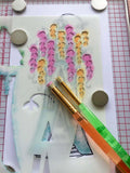 PaperArtsy, PA Stencil PS194 Large {EKC}, Design by:  Kay Carley