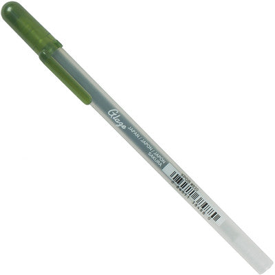 Sakura, Gelly Roll Glaze Bold Point Pens, 3-D Raised Ink, Gloss Hunter Green